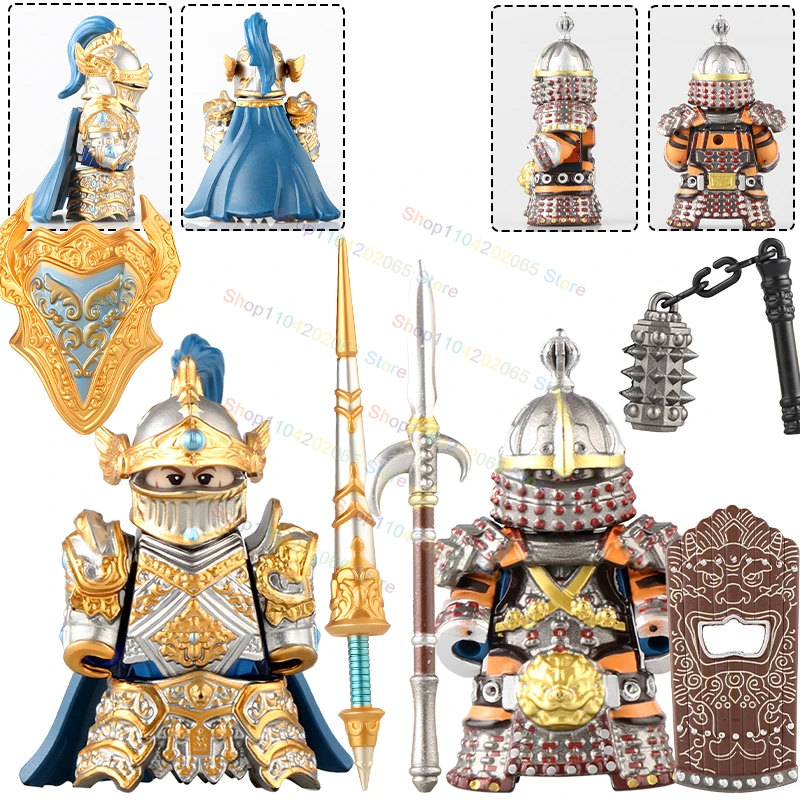 Ancient Chinese Tang Dynasty War Soldiers Figure Sword Armor Shield Moc Models Toys Building Blocks Gift S631-633 S101-103
Ancient Chinese Tang Dynasty War Soldiers Figure Sword Armor Shield Moc Models Toys Building Blocks Gift S631-633 S101-103