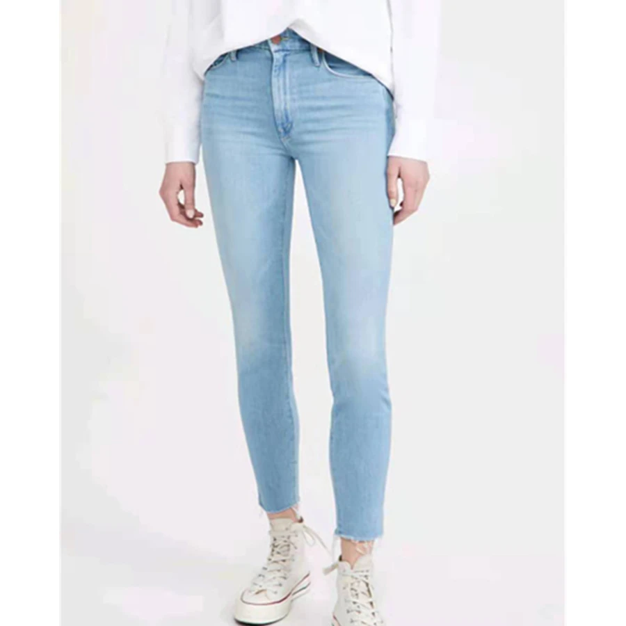 Maxdutti Summer Fashion Elegant Light Blue Woman Clothes Slim Fit Pencil Jeans Women's Jeans Woman Clothes Women's Denim Pants
Maxdutti Summer Fashion Elegant Light Blue Woman Clothes Slim Fit Pencil Jeans Women's Jeans Woman Clothes Women's Denim Pants