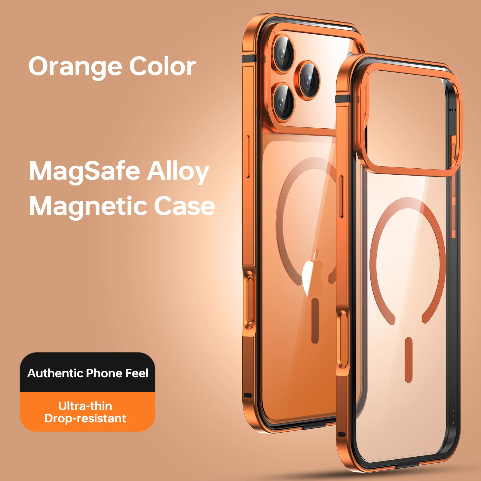 Прозрачный магнитный чехол премиум-класса из сплава для iPhone 17/17 Pro/17 Pro Max, противоударный защитный чехол
Прозрачный магнитный чехол премиум-класса из сплава для iPhone 17/17 Pro/17 Pro Max, противоударный защитный чехол