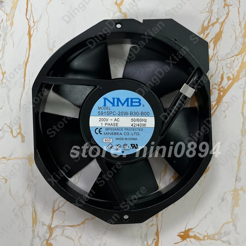 L FOR NMB-MAT 5915PC-20W-B30-B00 AC200V 17238 17cm Cooling Fan 1pcs
L FOR NMB-MAT 5915PC-20W-B30-B00 AC200V 17238 17cm Cooling Fan 1pcs