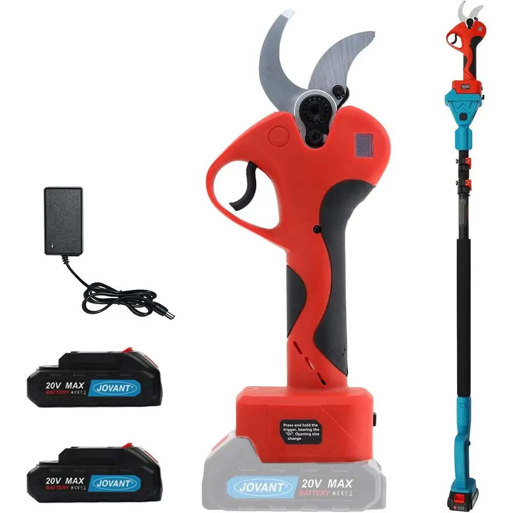 Электрические секаторы с портативной сумкой. Электрический секатор Pole 1,6 дюйма для триммера для деревьев с 2 шт. 2000 мАч
Электрические секаторы с портативной сумкой. Электрический секатор Pole 1,6 дюйма для триммера для деревьев с 2 шт. 2000 мАч