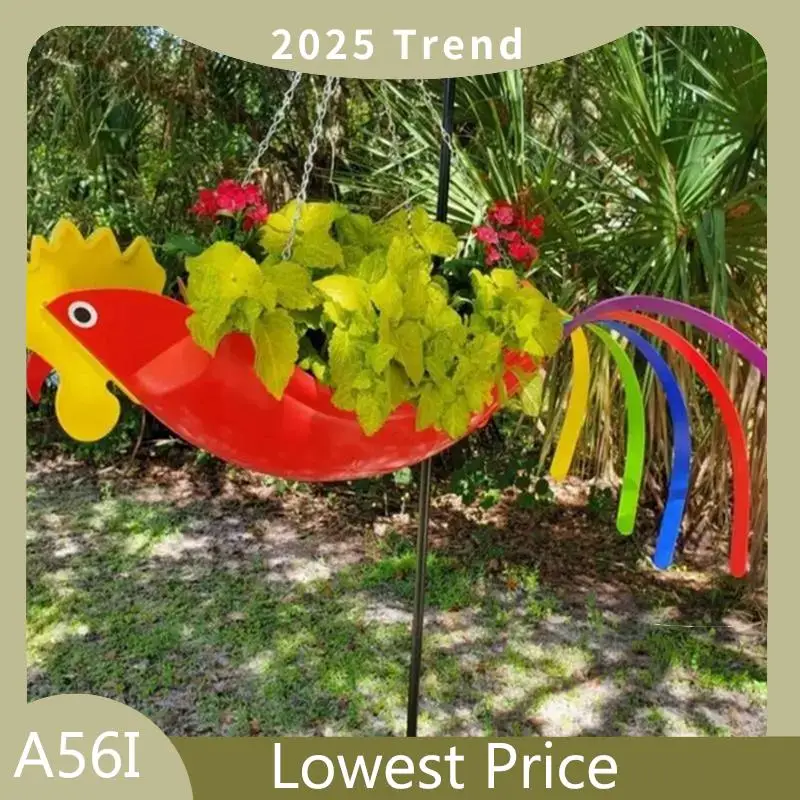 A56I Top Metal Flower Pot Exquisite Shape Colorful Flower Pot Hanging Planter Garden Decorative Flower Pots
A56I Top Metal Flower Pot Exquisite Shape Colorful Flower Pot Hanging Planter Garden Decorative Flower Pots