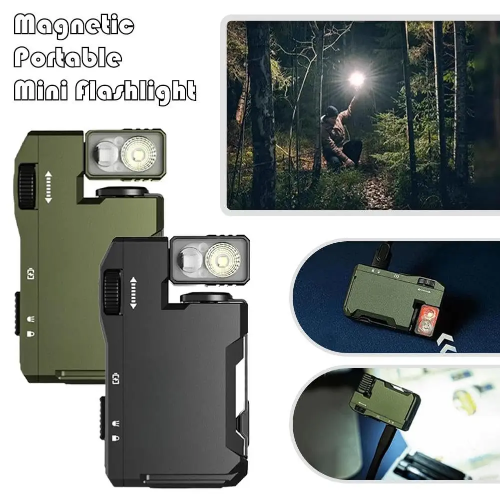 1 Pack USB Rechargeable Mini LED Flashlight Tactical Flashlights Portable Emergency Light Super Bright Torch with Magnet
1 Pack USB Rechargeable Mini LED Flashlight Tactical Flashlights Portable Emergency Light Super Bright Torch with Magnet