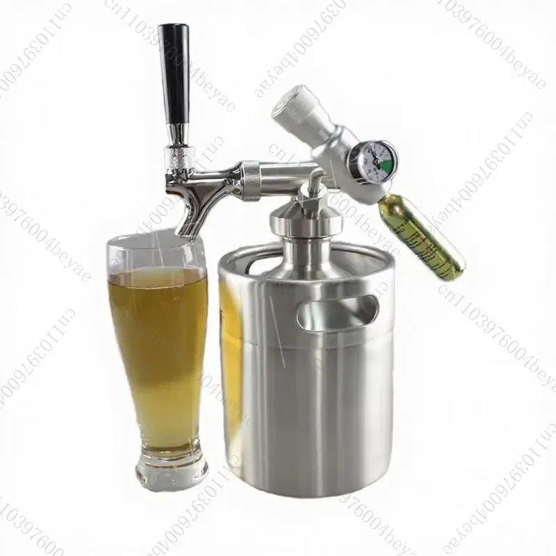 Ultimate Personal Eco-Friendly Stainless Steel Beer Keg Dispenser with Double Handle
Ultimate Personal Eco-Friendly Stainless Steel Beer Keg Dispenser with Double Handle