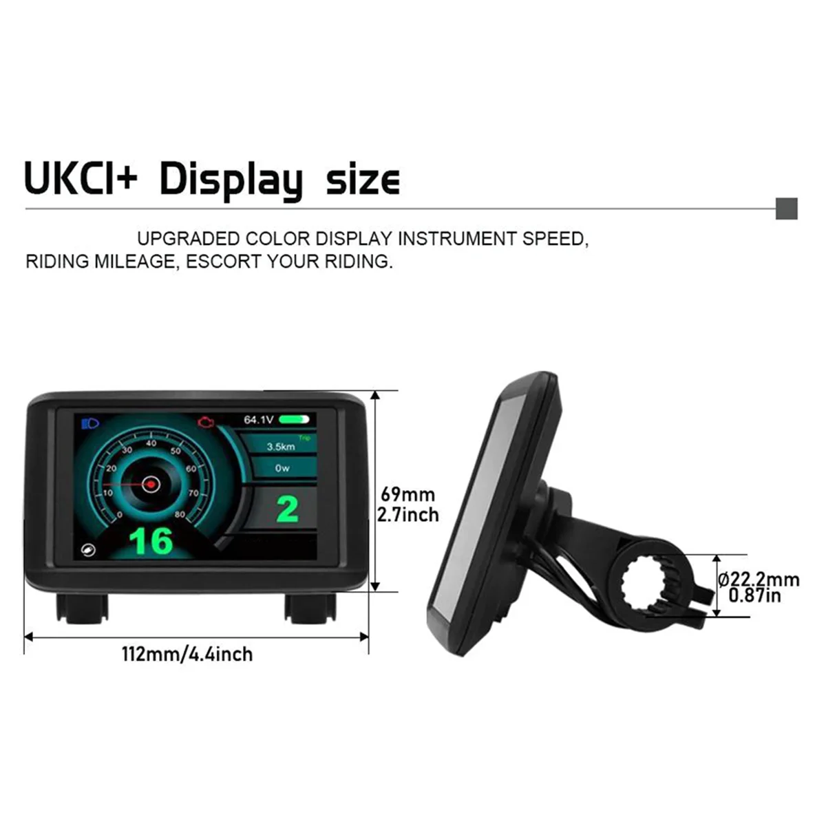 AA79 THE~Ebike Controller 48V-72V 60A 3000W + UKC1 Дисплей Синусоидальный двухрежимный 18-ламповый контроллер для ремонта двигателя и горного велосипеда 
AA79 THE~Ebike Controller 48V-72V 60A 3000W + UKC1 Дисплей Синусоидальный двухрежимный 18-ламповый контроллер для ремонта двигателя и горного велосипеда