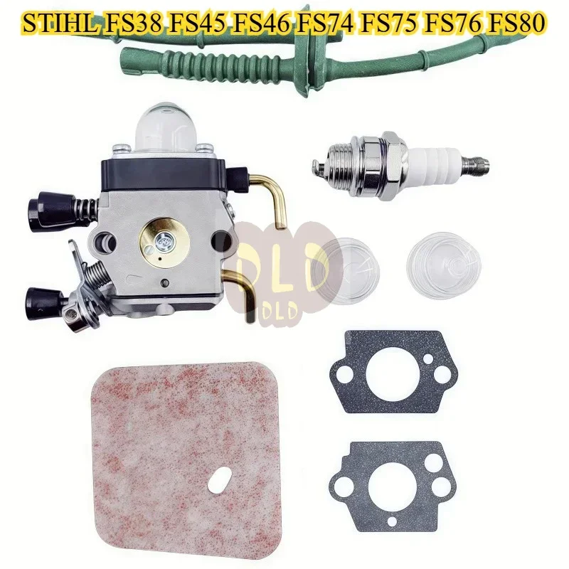Carburetor For STIHL FS38 FS45 FS46 FS74 FS75 FS76 FS80 FS85 FS46C FS55 FS55R FS55RC KM55 HL45 String Trimmer Engine
Carburetor For STIHL FS38 FS45 FS46 FS74 FS75 FS76 FS80 FS85 FS46C FS55 FS55R FS55RC KM55 HL45 String Trimmer Engine
