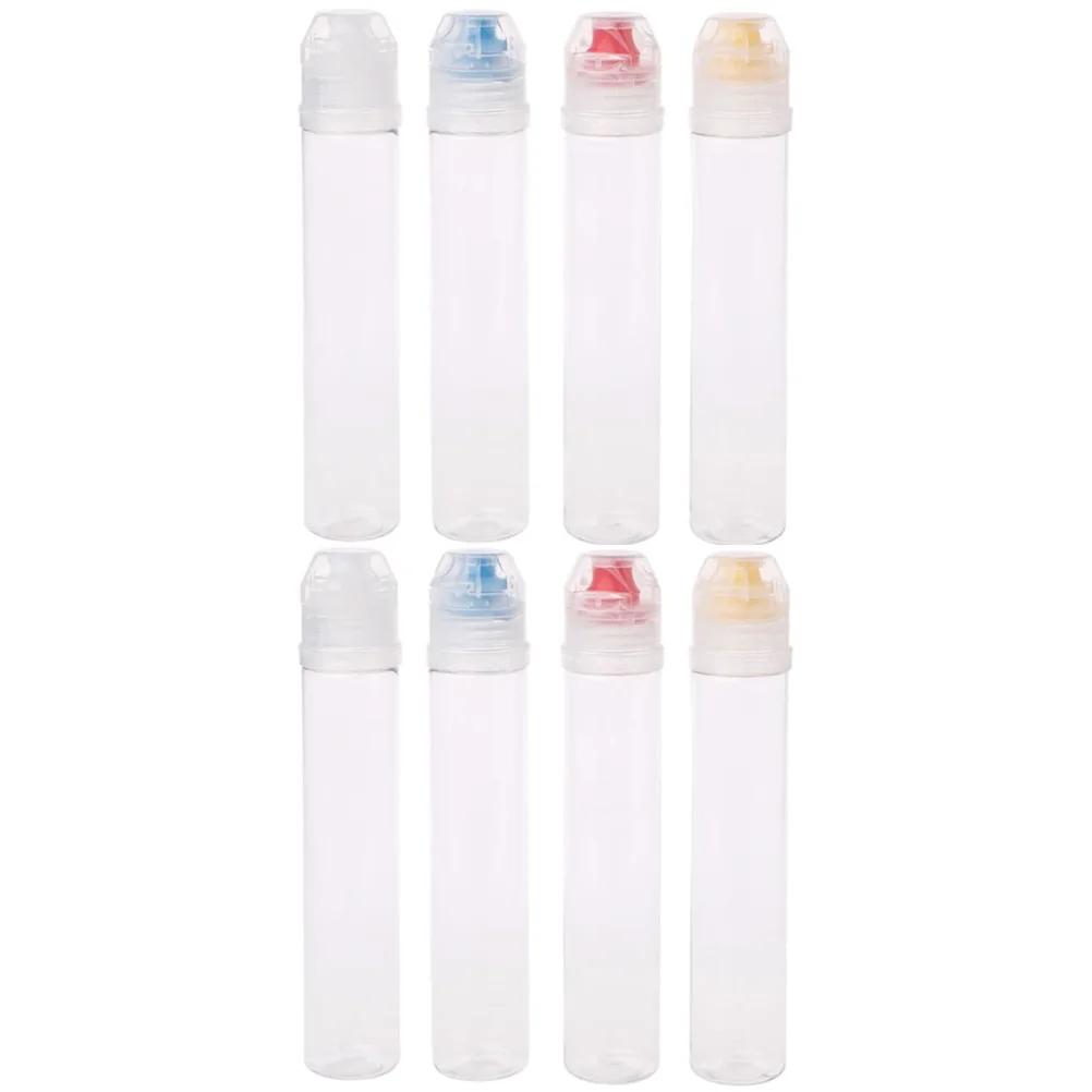 8pcs 72ML Portable Travel Silicone Small Bottles Random Colors for Salad Dressing Sauces Easy Squeeze Durable Kitchen Condiment
8pcs 72ML Portable Travel Silicone Small Bottles Random Colors for Salad Dressing Sauces Easy Squeeze Durable Kitchen Condiment