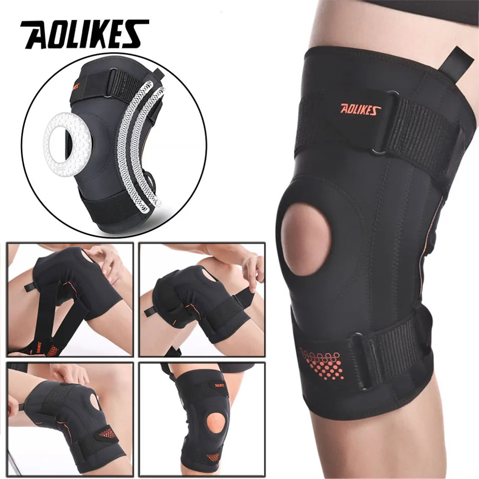 AOLIKES Spring Support Running Kneepads Basketball Hiking Compression Shock Absorption Breathable Meniscus Knee Protector Sleeve
AOLIKES Spring Support Running Kneepads Basketball Hiking Compression Shock Absorption Breathable Meniscus Knee Protector Sleeve