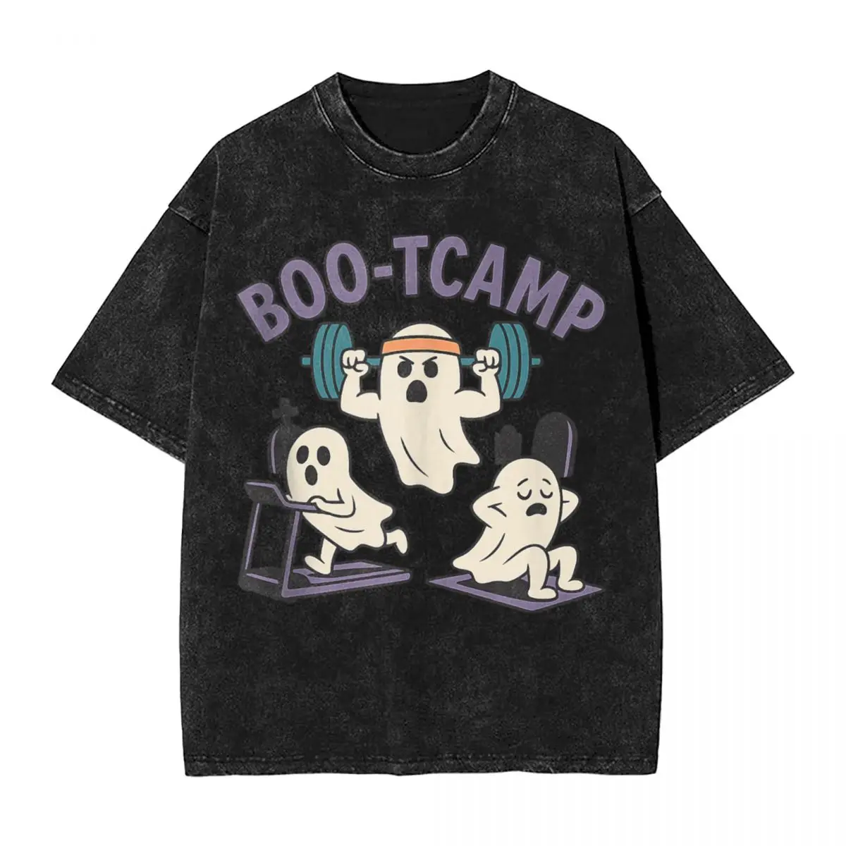 Streetwear Washed T-Shirt Boo-TCAMP Funny Ghost Gym Halloween Workout Fitness Ghost Simple T Shirts Hippie Tshirt for Men Summer
Streetwear Washed T-Shirt Boo-TCAMP Funny Ghost Gym Halloween Workout Fitness Ghost Simple T Shirts Hippie Tshirt for Men Summer