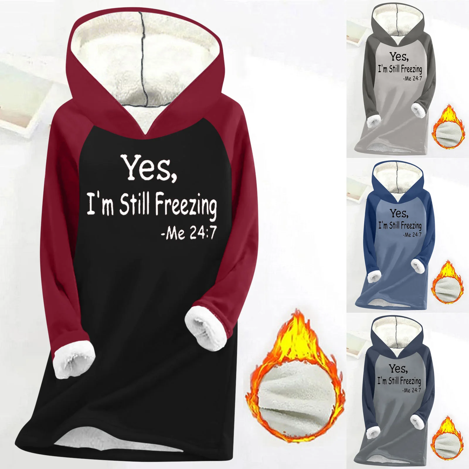 Women Hoodie Sweatshirt Pullover Fleece Lined Letter Warm Fuzzy Print Casual Sports Hoodie Long Sleeve Sweater Colla Shirt Women
Women Hoodie Sweatshirt Pullover Fleece Lined Letter Warm Fuzzy Print Casual Sports Hoodie Long Sleeve Sweater Colla Shirt Women