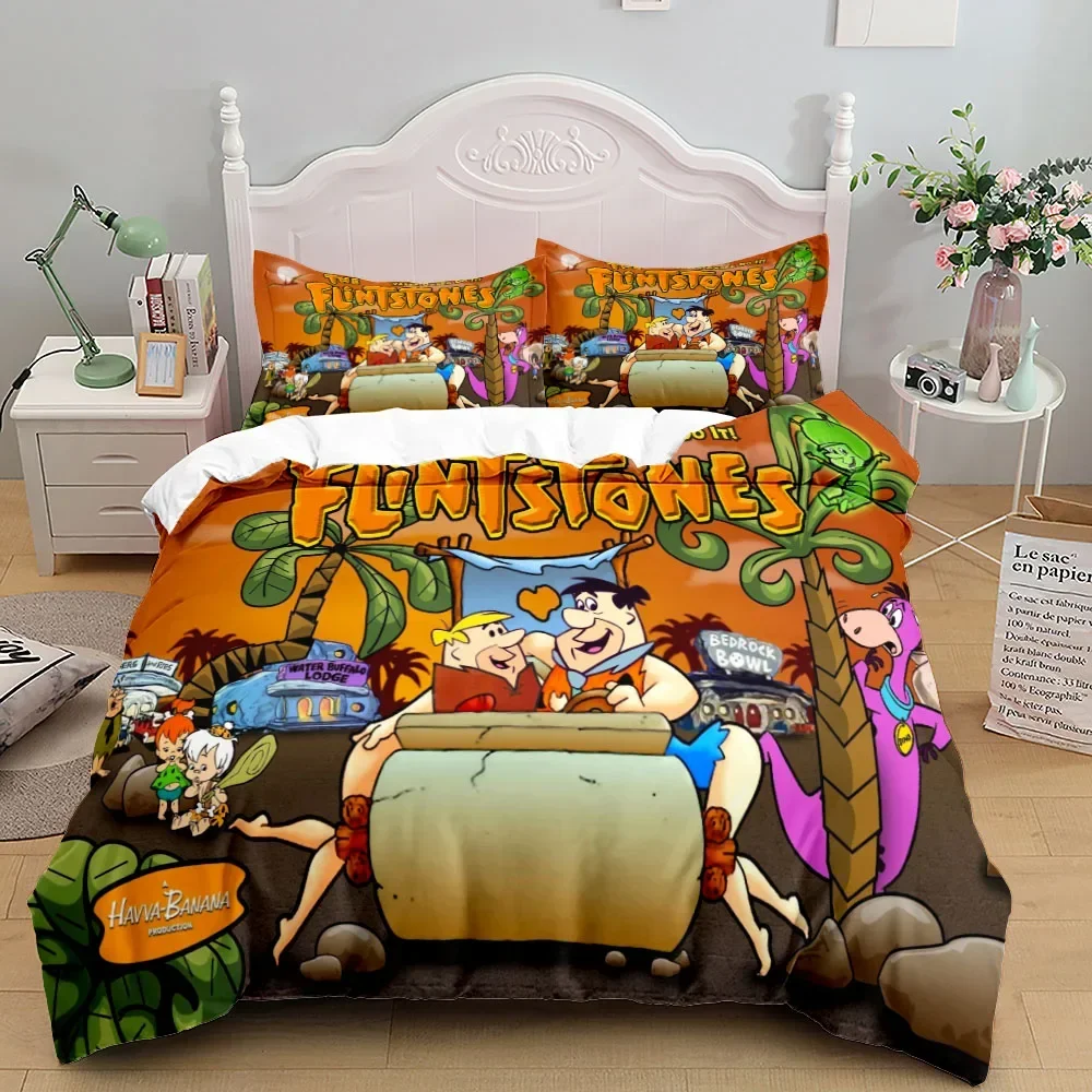 3D Anime The Flintstone Duvet Cover Set King Queen Double Full Twin Single Size Bed Linen Bedroom Duvet cover Sets Home Textiles
3D Anime The Flintstone Duvet Cover Set King Queen Double Full Twin Single Size Bed Linen Bedroom Duvet cover Sets Home Textiles