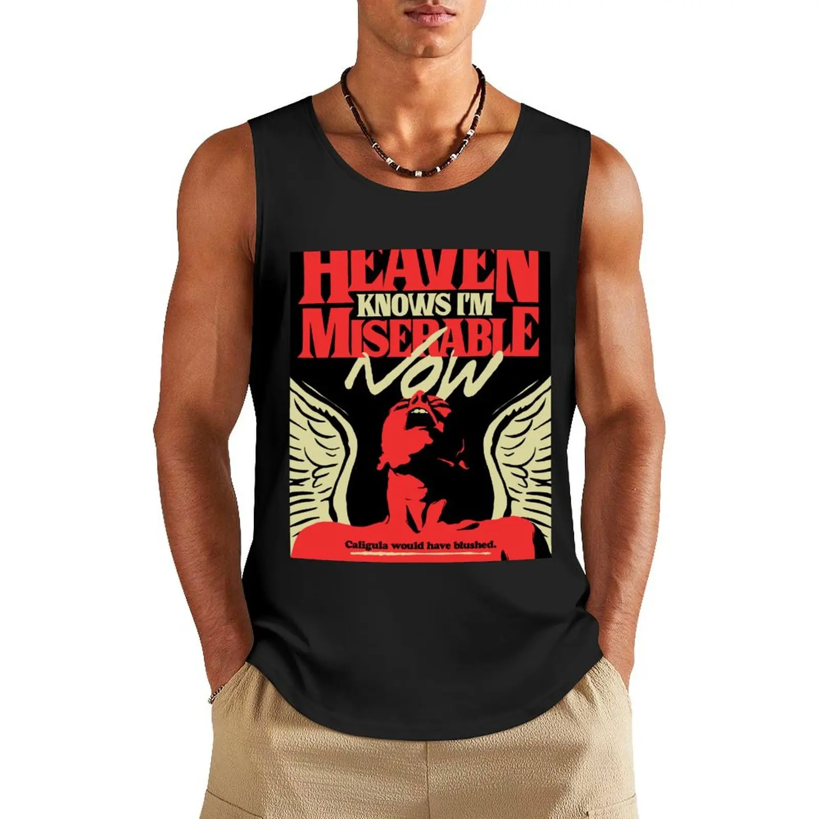 Heaven Knows Tank Top sleeveless Men's clothing brands Sleeveless T-shirt basketball
Heaven Knows Tank Top sleeveless Men's clothing brands Sleeveless T-shirt basketball