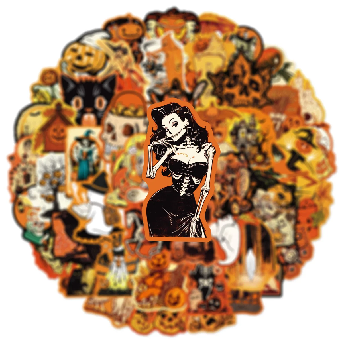 10/30/50PCS Cartoon Retro Halloween Funny Sticker DIY Decoration Waterproof Skateboard Notebook Graffiti Toy
10/30/50PCS Cartoon Retro Halloween Funny Sticker DIY Decoration Waterproof Skateboard Notebook Graffiti Toy