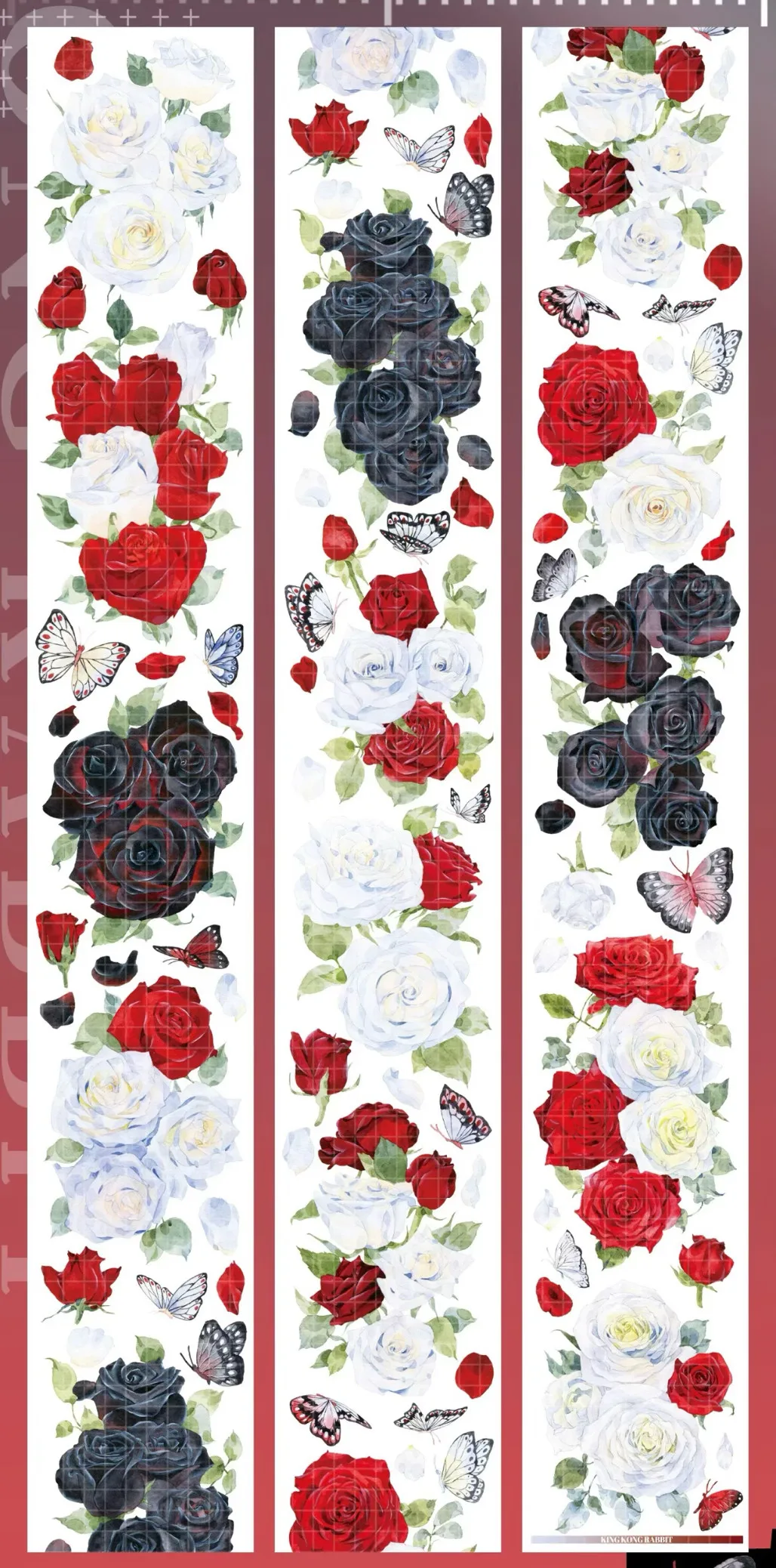 Лента Washi Pet Tape 3.25, 1 рулон, красный блестящий диск с чернилами в центре, King Kong Rabbit, красно-белая, черно-розовая
Лента Washi Pet Tape 3.25, 1 рулон, красный блестящий диск с чернилами в центре, King Kong Rabbit, красно-белая, черно-розовая