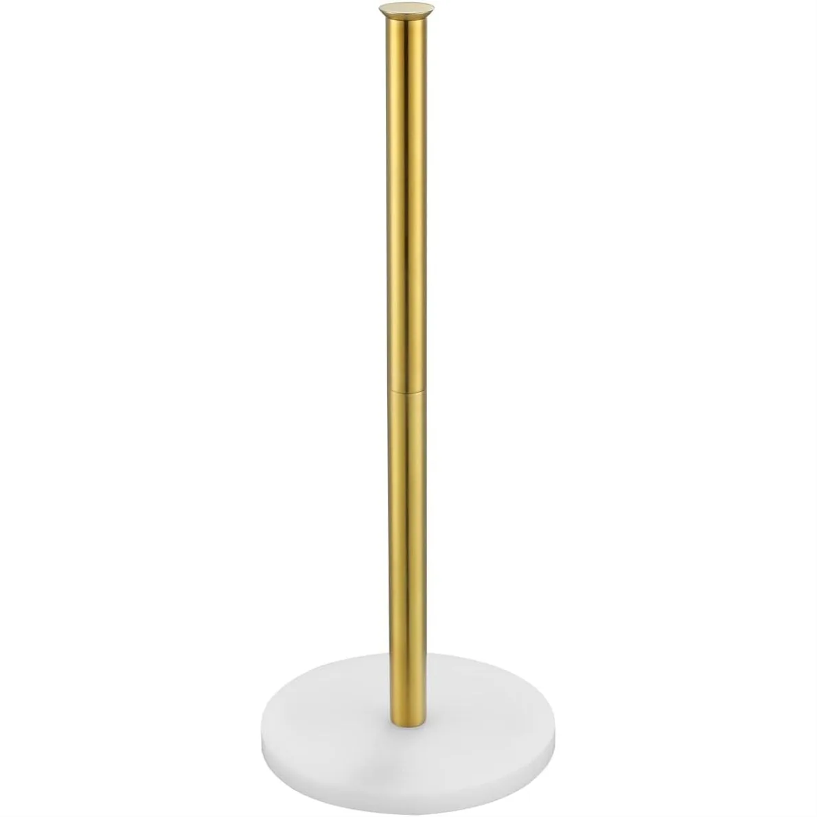 Toilet Paper Storage Stand, 304 Stainless Steel Reserve Holder Dispenser for Bathroom, White & Gold
Toilet Paper Storage Stand, 304 Stainless Steel Reserve Holder Dispenser for Bathroom, White & Gold
