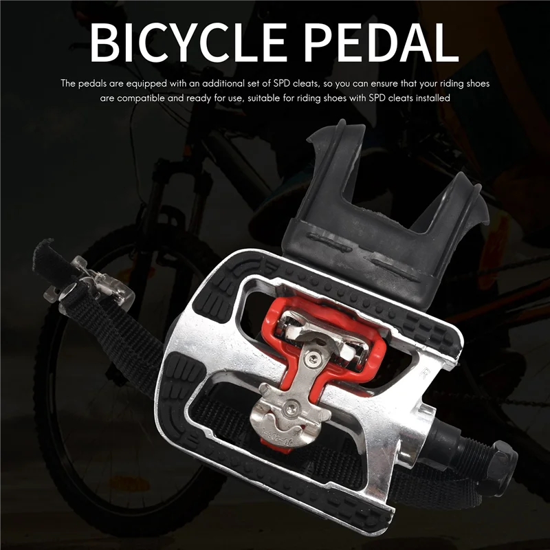 Педали AEF6-SPD для спин-байка с носовыми клетками для педалей с зажимом Shimano, педали на платформе для упражнений в помещении и велоспорта, 9/16 дюймов
Педали AEF6-SPD для спин-байка с носовыми клетками для педалей с зажимом Shimano, педали на платформе для упражнений в помещении и велоспорта, 9/16 дюймов