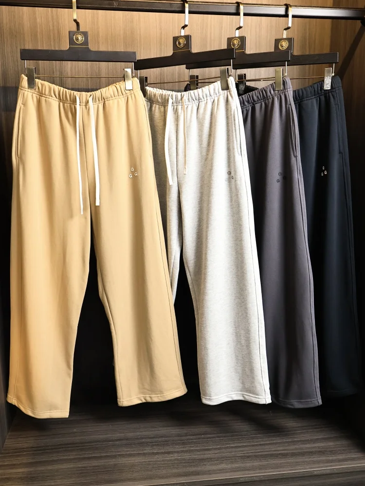 Heavyweight Loop Cotton Straight Leg Casual Pants Men's Simple Loose Fit Comfortable Breathable Fashionable Daily Wear
Heavyweight Loop Cotton Straight Leg Casual Pants Men's Simple Loose Fit Comfortable Breathable Fashionable Daily Wear