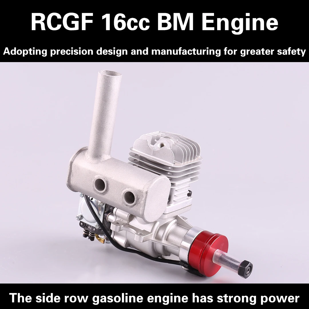 Модель двигателя Vvrc Rcgf 16cc BM с фиксированным крылом, двигатель самолета, боковая выхлопная система БПЛА 
Модель двигателя Vvrc Rcgf 16cc BM с фиксированным крылом, двигатель самолета, боковая выхлопная система БПЛА