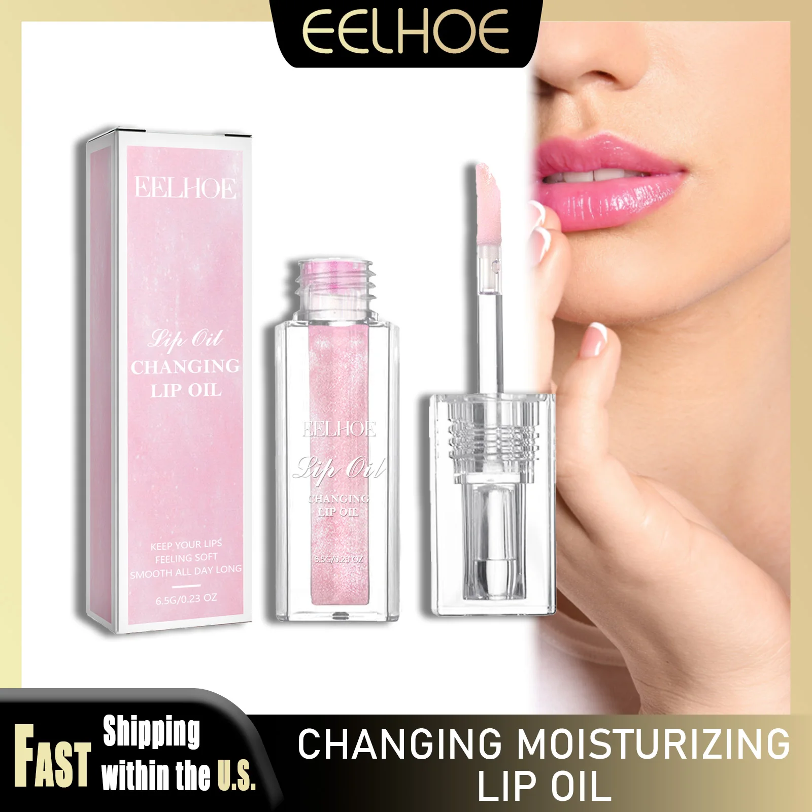 EELHOE Changing Lip Oil Transparent Gloss Exfoliating Plumping Improves Lips Elasticity Reduce Lines Nourish Moisturize Lip Tint
EELHOE Changing Lip Oil Transparent Gloss Exfoliating Plumping Improves Lips Elasticity Reduce Lines Nourish Moisturize Lip Tint