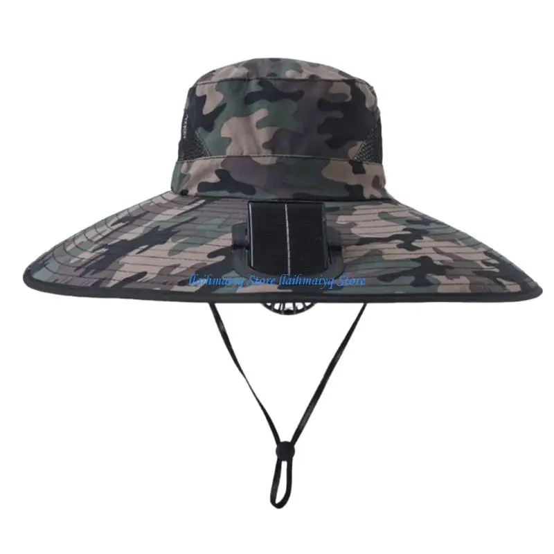 573B Breathable Solar Powered Hat Solar Cooling Fan Automatic Sunlight Charging Adjustable Strap Outdoor Gears
573B Breathable Solar Powered Hat Solar Cooling Fan Automatic Sunlight Charging Adjustable Strap Outdoor Gears