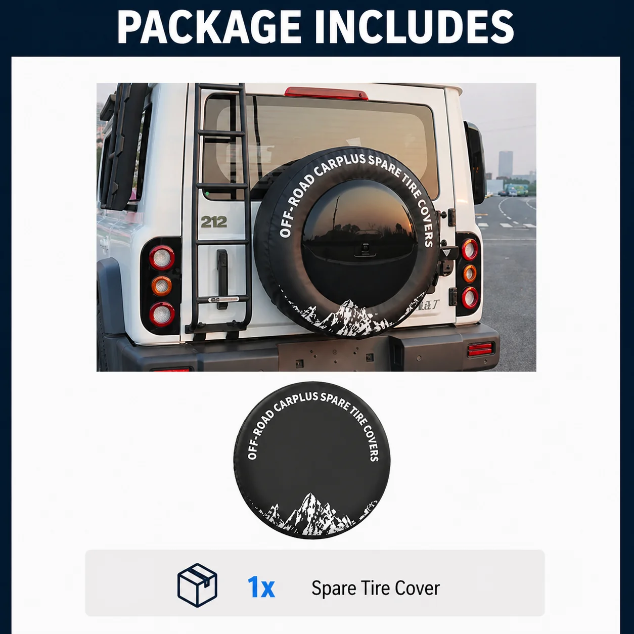 For BAIC 212 T01 2024 2025 Modified Car Leather Spare Tire Cover Rear Tailgate Exterior Accessories
For BAIC 212 T01 2024 2025 Modified Car Leather Spare Tire Cover Rear Tailgate Exterior Accessories