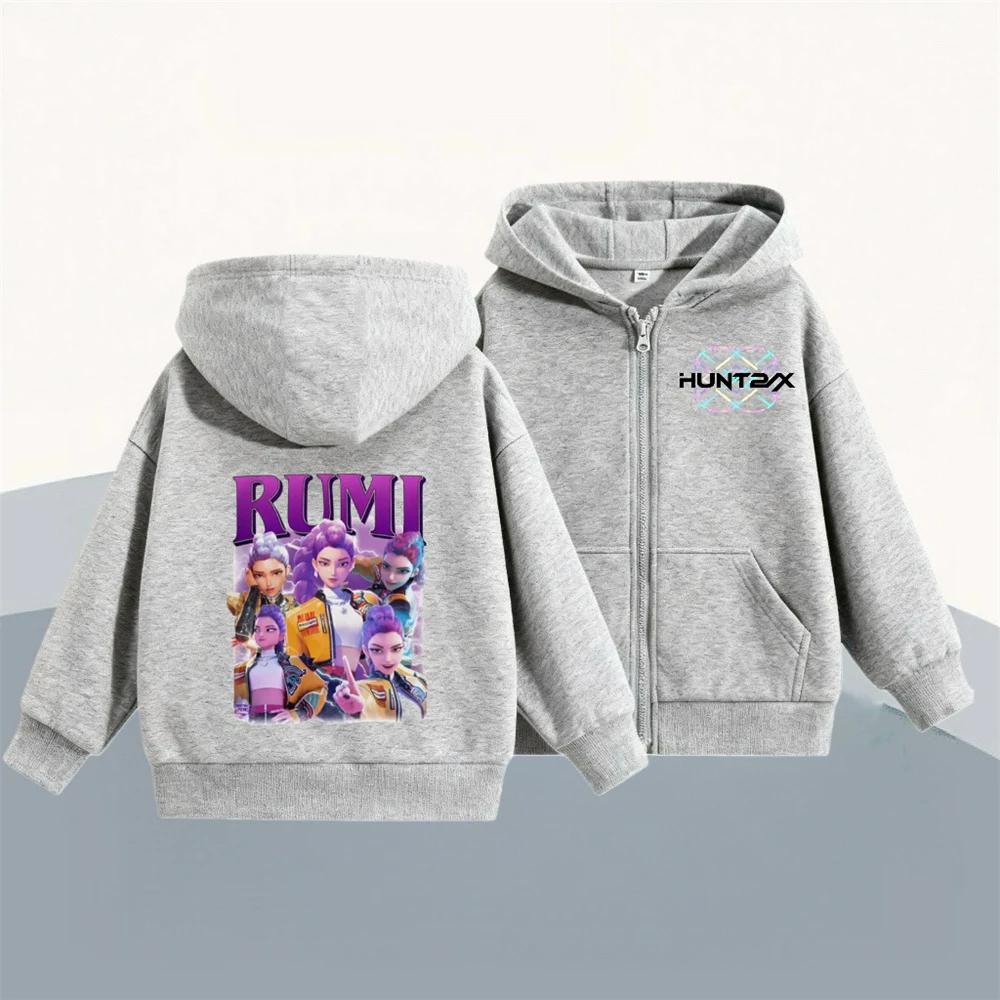Child Fashion Hooded Tops Coats Fashion Casual Clothes New Style Long-sleeved Hoodies Sports Outerwear Kpop Demon Hunters Wear
Child Fashion Hooded Tops Coats Fashion Casual Clothes New Style Long-sleeved Hoodies Sports Outerwear Kpop Demon Hunters Wear