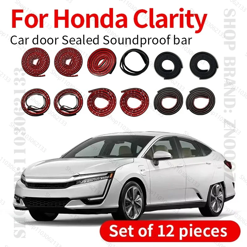 For 2016-2021 Honda Clarity Car Door Seal Strip Rubber Double Layer Sealing Protector Soundproof Dustproof Seal Strip 12PCS Set
For 2016-2021 Honda Clarity Car Door Seal Strip Rubber Double Layer Sealing Protector Soundproof Dustproof Seal Strip 12PCS Set