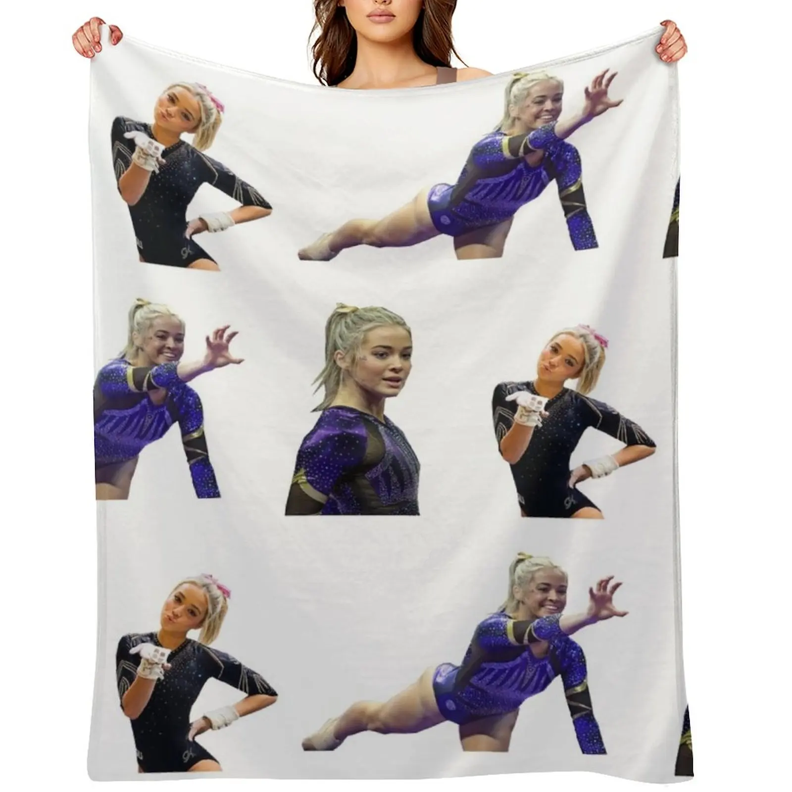 Livvy Olivia Dunne pack Throw Blanket Cute Plaid Luxury Bed Fashionable Warm Blankets
Livvy Olivia Dunne pack Throw Blanket Cute Plaid Luxury Bed Fashionable Warm Blankets