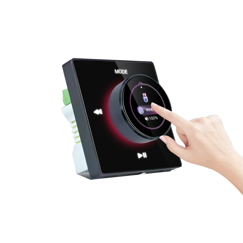 New 4-Inch Touch Screen Blue-tooth Sound Amplifier Wall-Mounted Home Theater System For Background Music & Host Announc
New 4-Inch Touch Screen Blue-tooth Sound Amplifier Wall-Mounted Home Theater System For Background Music & Host Announc