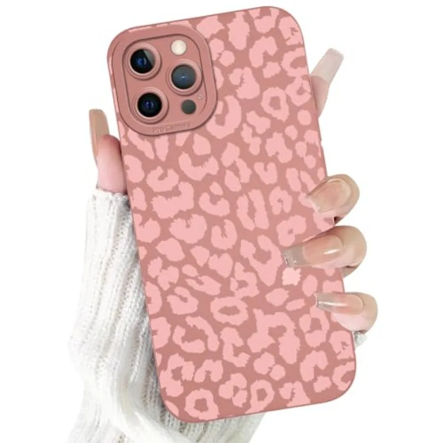 Cute Cheetah Print Phone Case for iPhone 12 Pro Pink Luxury Leopard Case 6.1", Aesthetic Pattern Design Cover Full Camera Lens
Cute Cheetah Print Phone Case for iPhone 12 Pro Pink Luxury Leopard Case 6.1", Aesthetic Pattern Design Cover Full Camera Lens