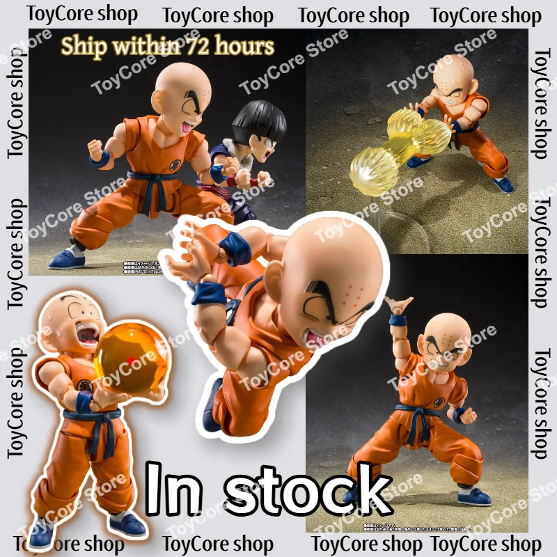 In-stock Bandai Dragon Ball S.H.Figuarts Krillin, Tamashii Nations Limited Articulated Action Figure for Collection and Gifting
In-stock Bandai Dragon Ball S.H.Figuarts Krillin, Tamashii Nations Limited Articulated Action Figure for Collection and Gifting