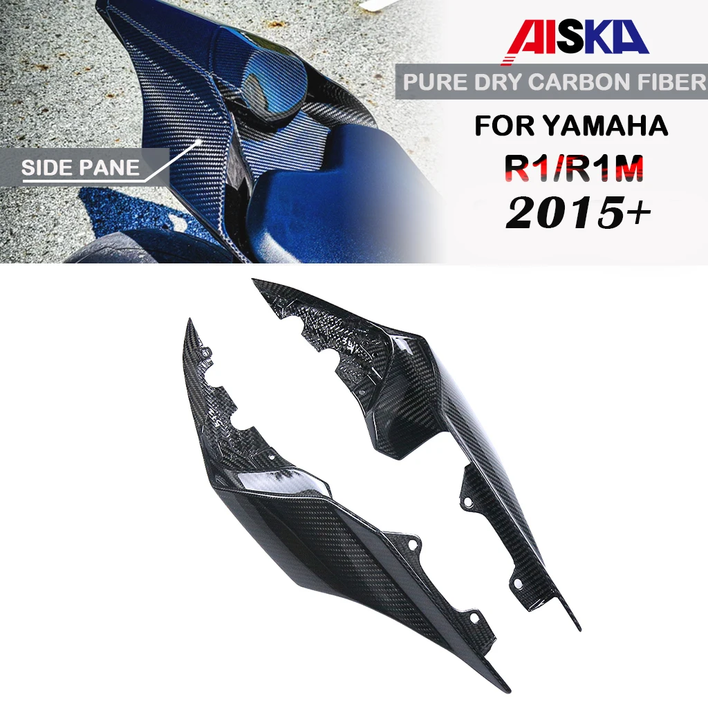 Motorcycle Accessories Rear Seat Side Panel Fairing Kit Dry Carbon Fiber For YAMAHA YZF R1 R1M 2015-2024 2020 2021 2022 2023
Motorcycle Accessories Rear Seat Side Panel Fairing Kit Dry Carbon Fiber For YAMAHA YZF R1 R1M 2015-2024 2020 2021 2022 2023