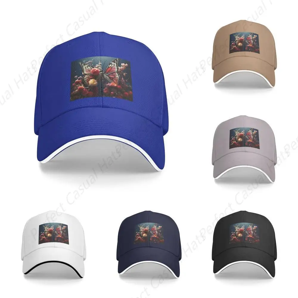 Hot-Selling Butterfly Kissing Flowers Hat Sandwich Caps Peaked Caps Trucker Hat Men Women Outdoor Sport Travel Sun Visor
Hot-Selling Butterfly Kissing Flowers Hat Sandwich Caps Peaked Caps Trucker Hat Men Women Outdoor Sport Travel Sun Visor