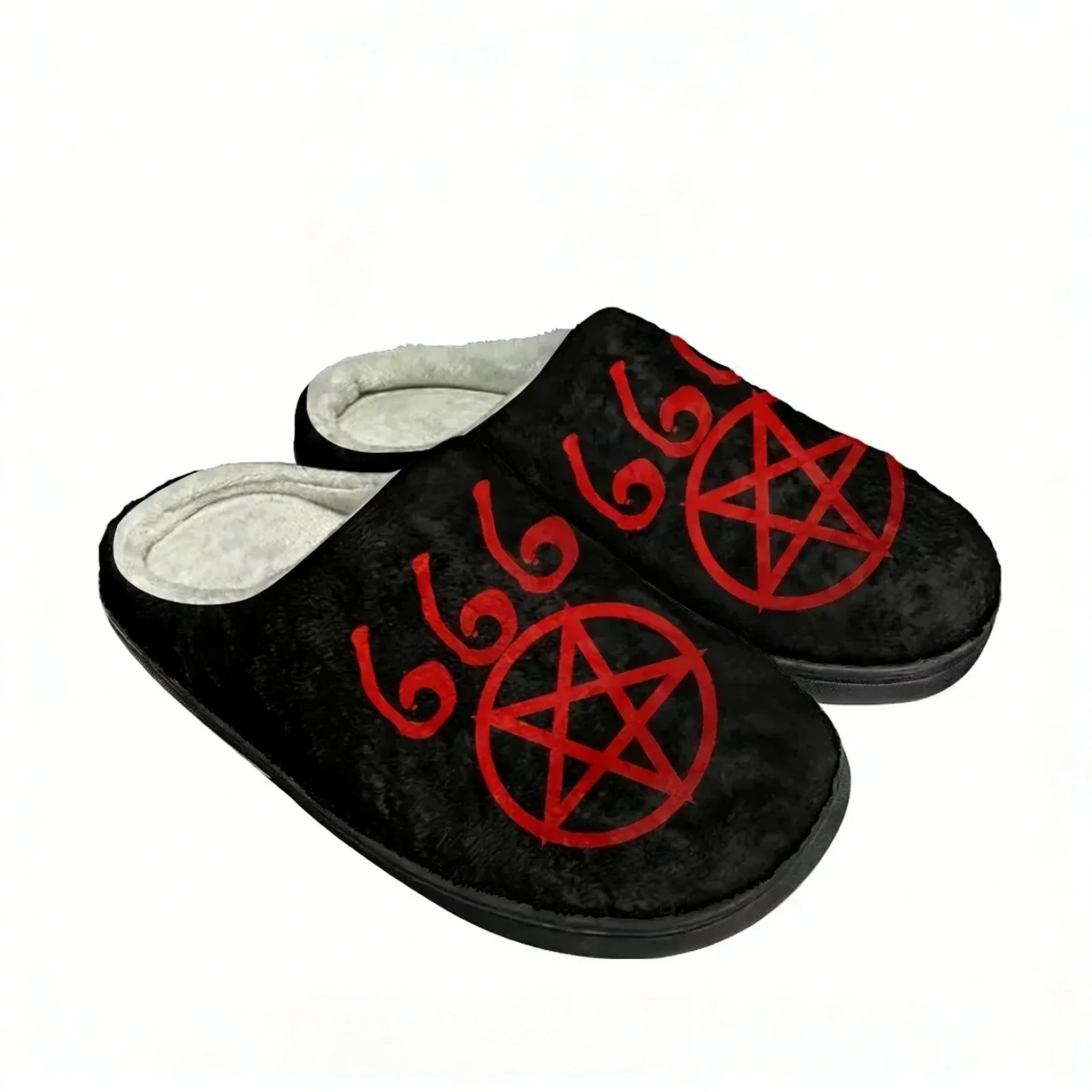 Hot Cool Pentagram Fashion Cotton Custom Slippers Mens Womens Teenager Plush Casual Keep Warm Shoes Thermal Comfortable Slipper
Hot Cool Pentagram Fashion Cotton Custom Slippers Mens Womens Teenager Plush Casual Keep Warm Shoes Thermal Comfortable Slipper