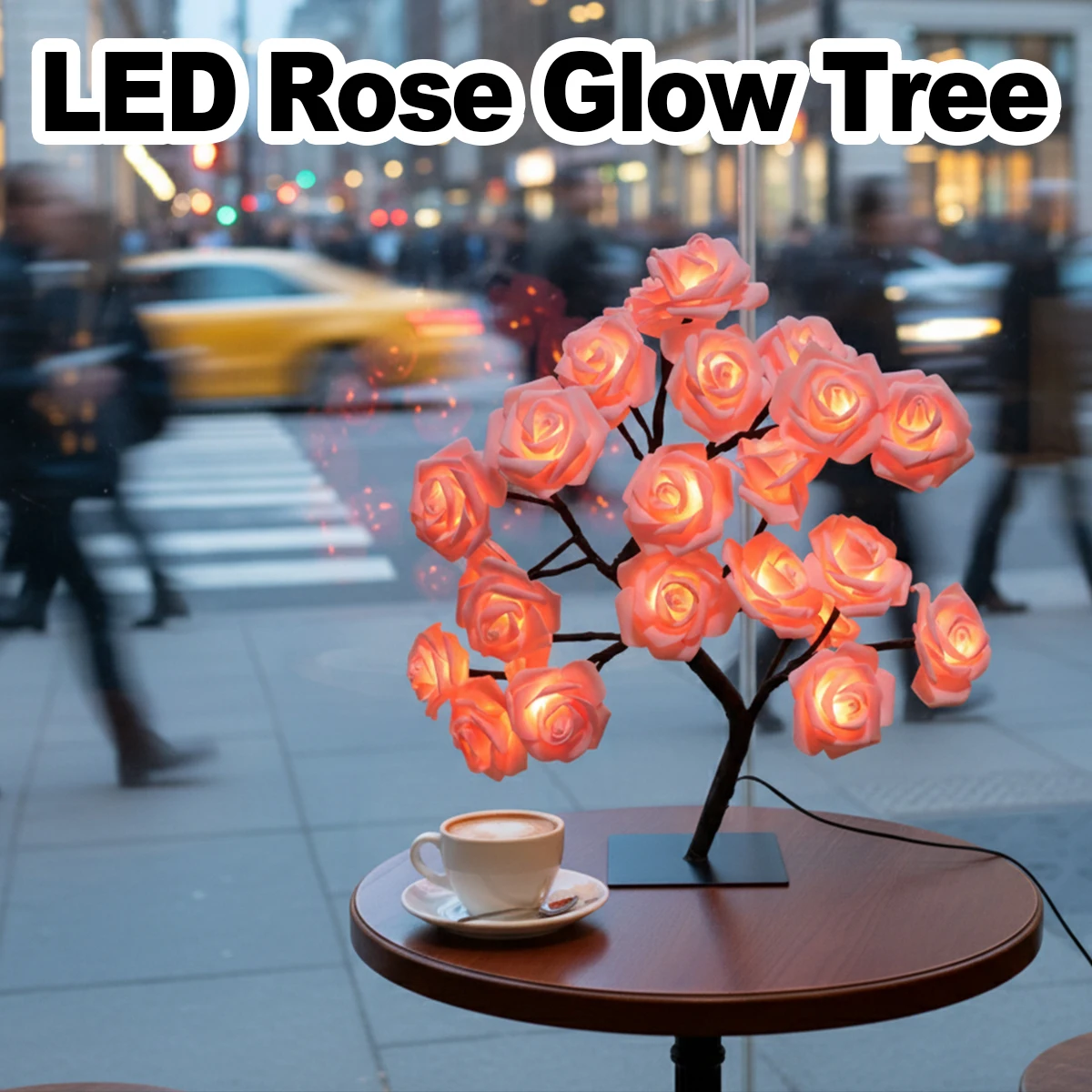 24Led Tree Ночник Фея Настольная Лампа Usb Powered Desk Diy Led Подарок Романтический Современный Для Спальни Спальня Красочная Роза Гибкая
24Led Tree Ночник Фея Настольная Лампа Usb Powered Desk Diy Led Подарок Романтический Современный Для Спальни Спальня Красочная Роза Гибкая