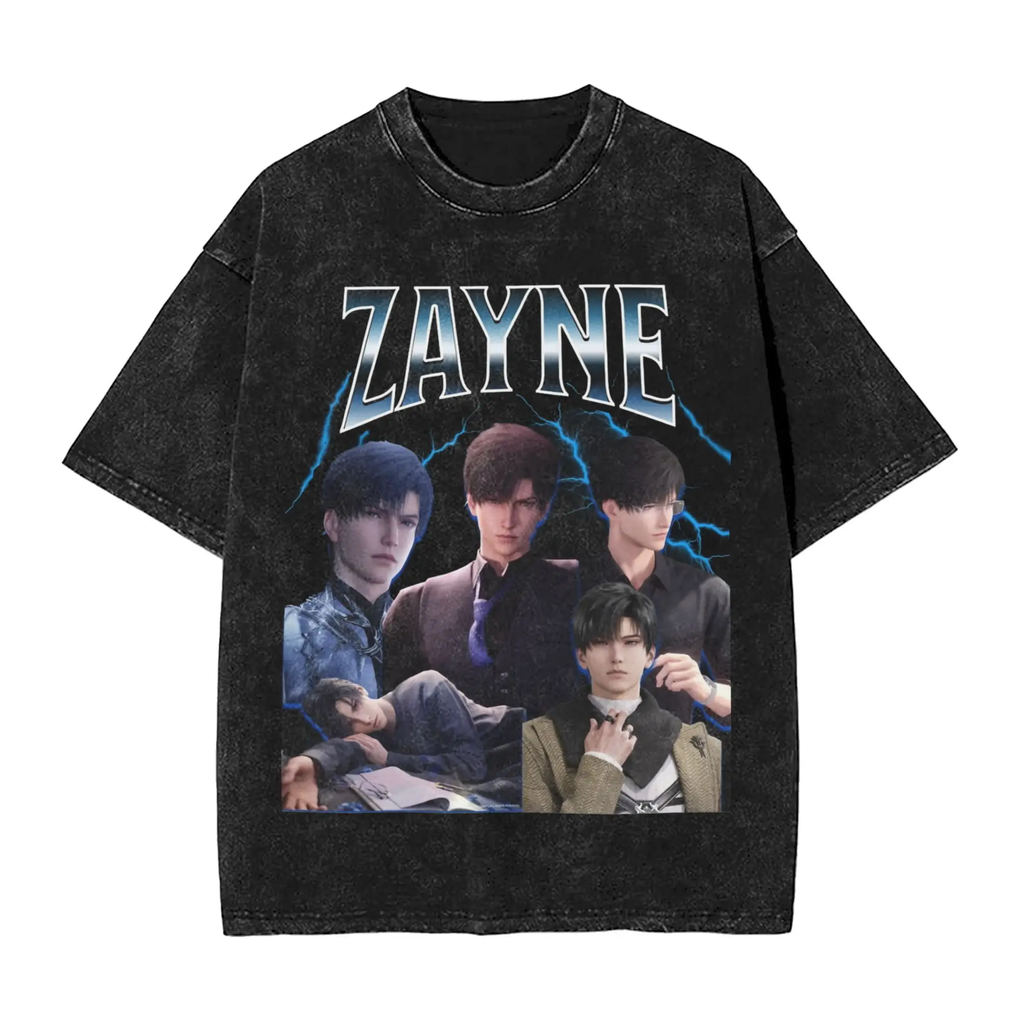 Zayne Love and Deepspace T Shirts Hip Hop Washed Short Sleeve Harajuku T-Shirt Retro Men Women Tops Streetwear Printed Tops Tees
Zayne Love and Deepspace T Shirts Hip Hop Washed Short Sleeve Harajuku T-Shirt Retro Men Women Tops Streetwear Printed Tops Tees
