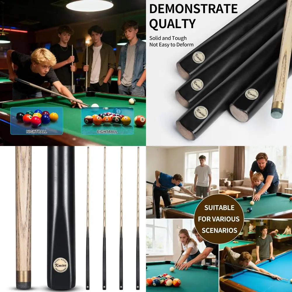 Профессиональный набор для бильярда из цельного дерева, 57-58 дюймов, вес 20 унций, наконечники 13 мм для домашнего/барного бильярда
Профессиональный набор для бильярда из цельного дерева, 57-58 дюймов, вес 20 унций, наконечники 13 мм для домашнего/барного бильярда