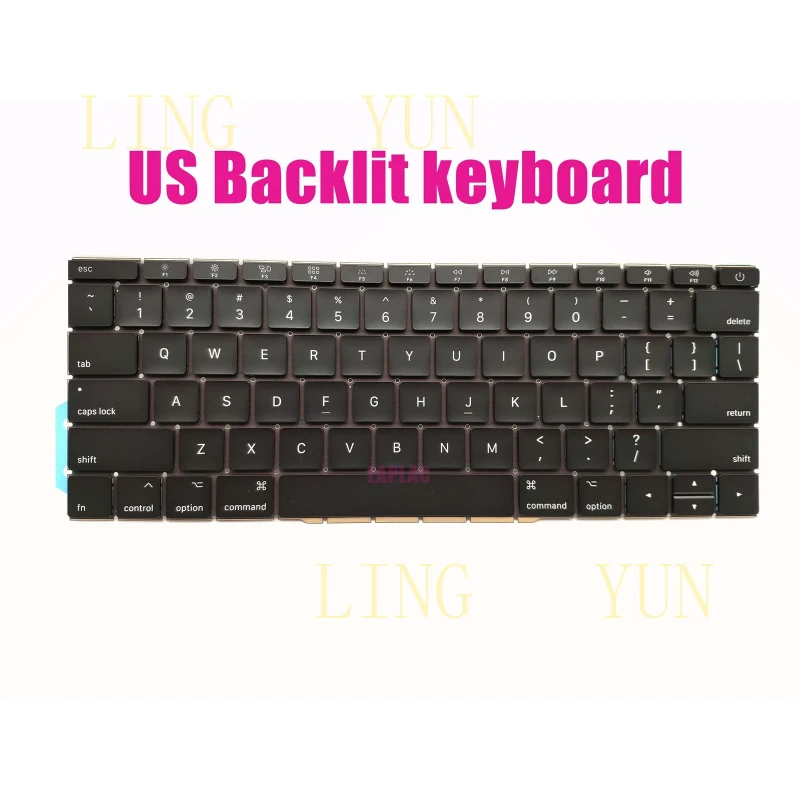 Z US Backlit keyboard for Apple MacBook Pro Retina 13.3' A1708 MLL42LL Late 2016
Z US Backlit keyboard for Apple MacBook Pro Retina 13.3' A1708 MLL42LL Late 2016