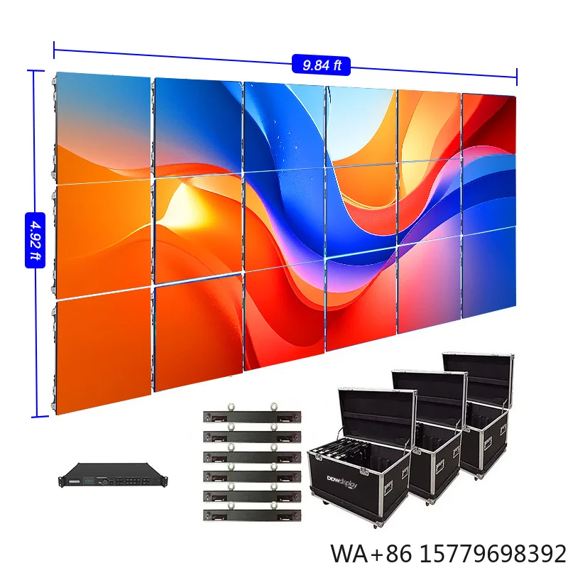 P1.5/P3.9/P3/P2.604 Never Black 8K Waterproof Indoor/Outdoor LED Video Wall Display Screen for Church Events & Stage Rental
P1.5/P3.9/P3/P2.604 Never Black 8K Waterproof Indoor/Outdoor LED Video Wall Display Screen for Church Events & Stage Rental