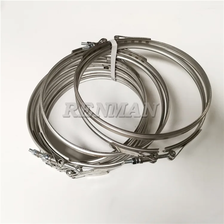 Applicable to Cummins K19 engine T-clamp pipe clamp 140315 excavator/generator pipe clamp
Applicable to Cummins K19 engine T-clamp pipe clamp 140315 excavator/generator pipe clamp