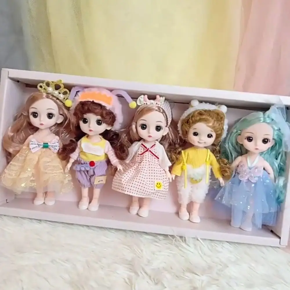 Подвижные суставы, имитация куклы BJD с одеждой, обувью, красочная мини-кукла для девочек, кавайные милые подвижные суставы, мини-кукла для девочек
Подвижные суставы, имитация куклы BJD с одеждой, обувью, красочная мини-кукла для девочек, кавайные милые подвижные суставы, мини-кукла для девочек