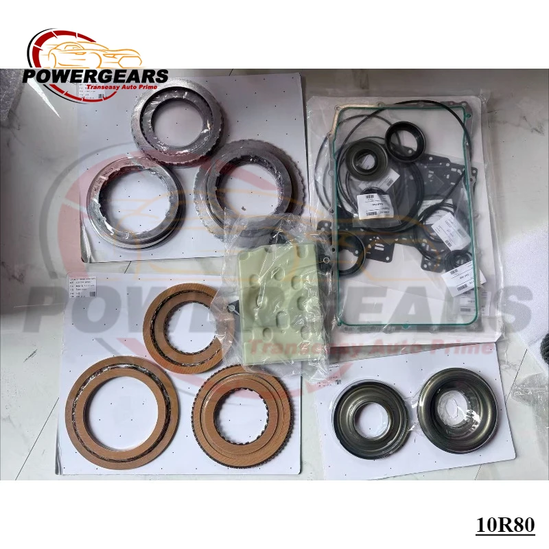 New 10R80 Master Overhaul Rebuild Repair Kit Friction Plates Steel Discs Auto Transmission Fits For Ford-Lincoln 2017-22
New 10R80 Master Overhaul Rebuild Repair Kit Friction Plates Steel Discs Auto Transmission Fits For Ford-Lincoln 2017-22