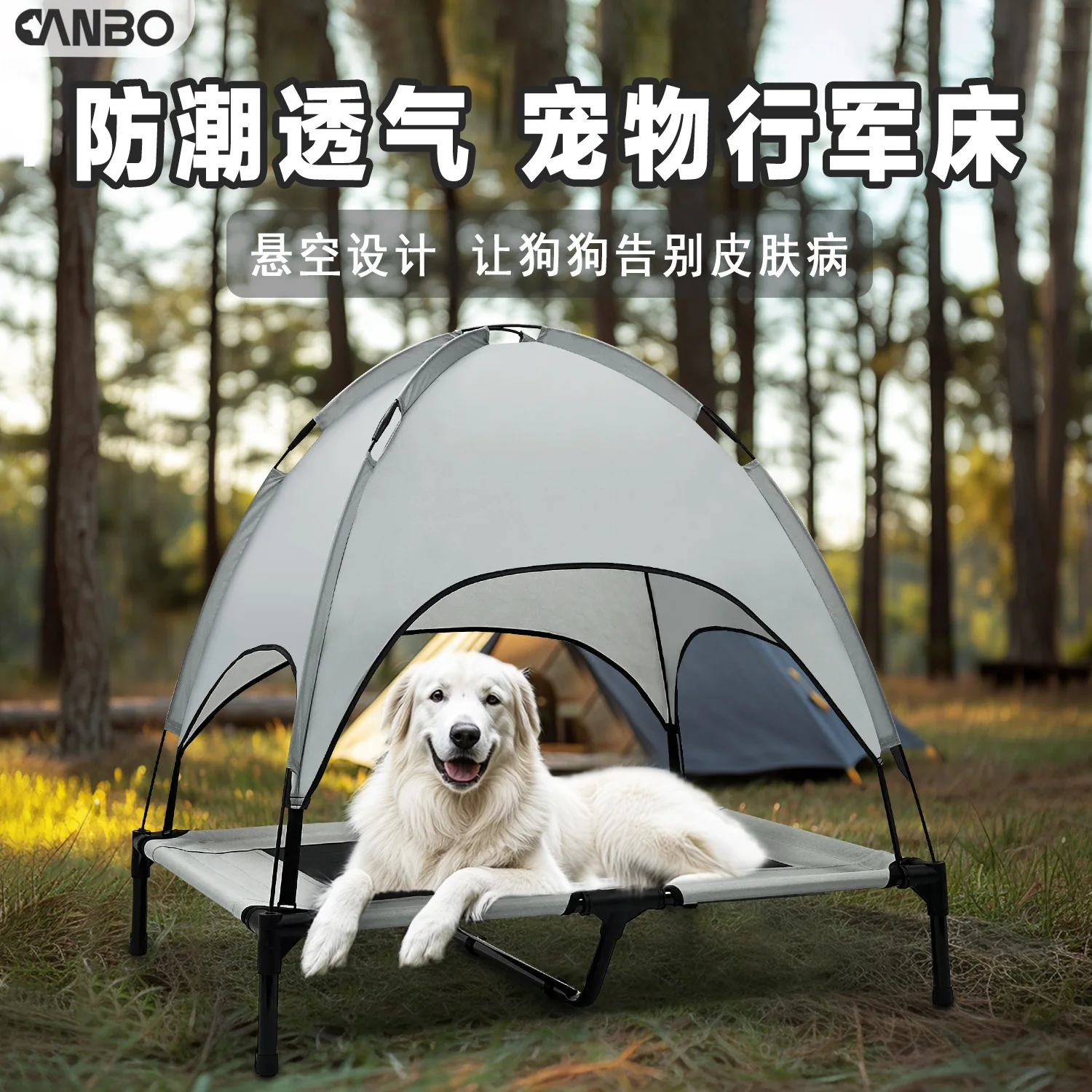 Outdoor Medium and Large Dog Bed High Load-bearing Roof Elevated Dog Bed Tent Summer Shade Pet Marching Beds Pet Gift
Outdoor Medium and Large Dog Bed High Load-bearing Roof Elevated Dog Bed Tent Summer Shade Pet Marching Beds Pet Gift