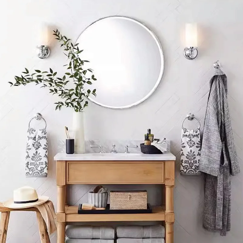 Single Head Glass Bedside Bedroom Study Wall Lamp Living Room Bathroom Mirror Front Decorative Lamp
Single Head Glass Bedside Bedroom Study Wall Lamp Living Room Bathroom Mirror Front Decorative Lamp