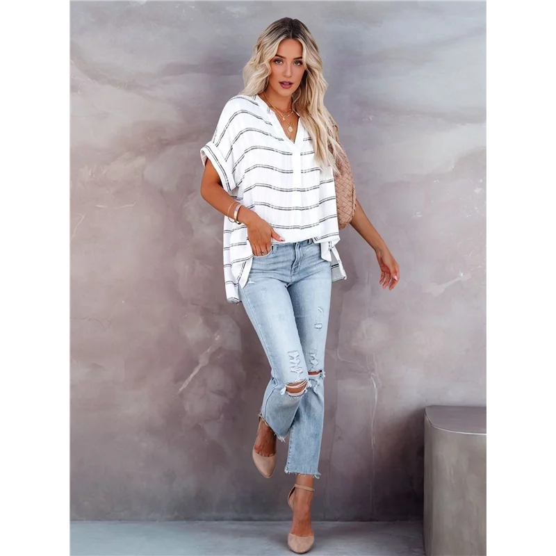 ASDS-Womens Formal Casual Tops Business Work Shirts Button-Down Shirts Cap Sleeve V Neck T-Shirts
ASDS-Womens Formal Casual Tops Business Work Shirts Button-Down Shirts Cap Sleeve V Neck T-Shirts