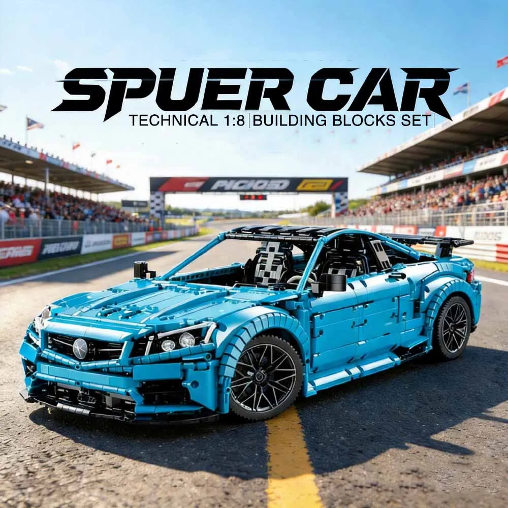 Technical Speed Supercar C63 AM-G Model Building Blocks MOC-60193 Sports Car Bricks Toy Adult Gift 4129pcs
Technical Speed Supercar C63 AM-G Model Building Blocks MOC-60193 Sports Car Bricks Toy Adult Gift 4129pcs