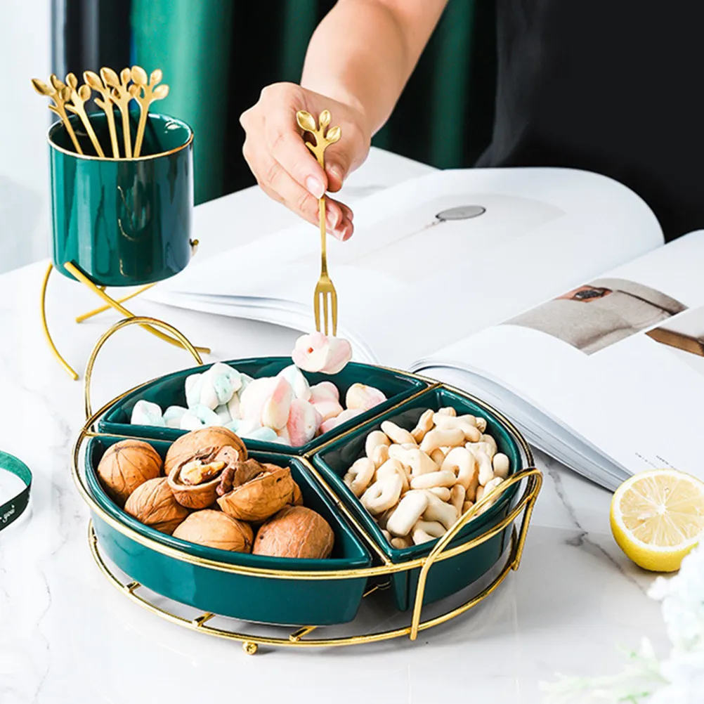 Divided Fruit Plate Creative Multi-Grid Dry Fruit Tray Snacks Candy Serving Tray for Kitchen Dining Picnic Party Storage
Divided Fruit Plate Creative Multi-Grid Dry Fruit Tray Snacks Candy Serving Tray for Kitchen Dining Picnic Party Storage