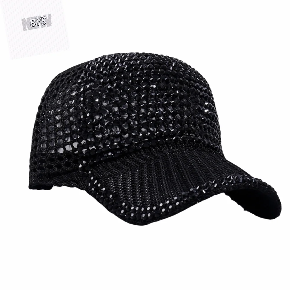 Casual Mesh Rhinestone Baseball Cap Breathable Lightweight Rhinestone Visor Hats Adjustable Simple Woman Shiny Cap Streetwear
Casual Mesh Rhinestone Baseball Cap Breathable Lightweight Rhinestone Visor Hats Adjustable Simple Woman Shiny Cap Streetwear