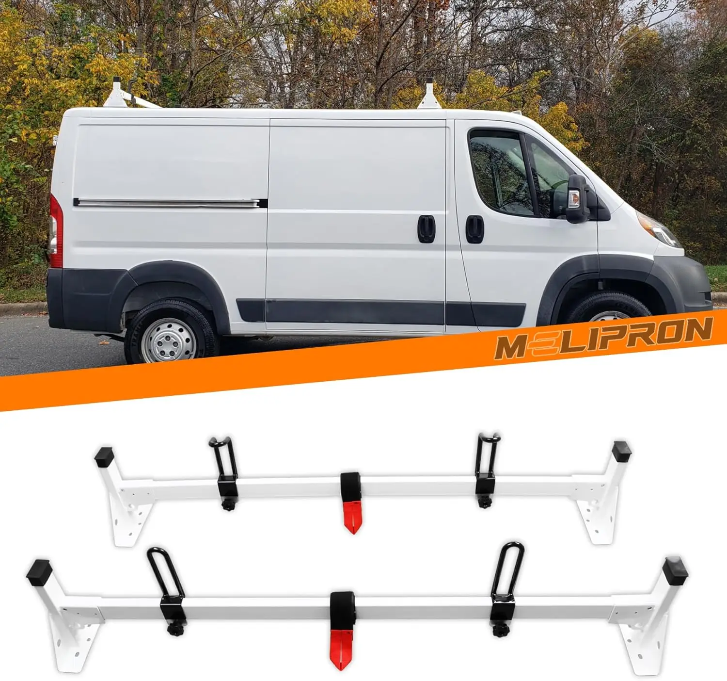 Van Roof Rack for 2015-2024 Ford Transit Models, Steel Ladder Design with 2 Crossbars, Supports 500lbs Load Capacity
Van Roof Rack for 2015-2024 Ford Transit Models, Steel Ladder Design with 2 Crossbars, Supports 500lbs Load Capacity
