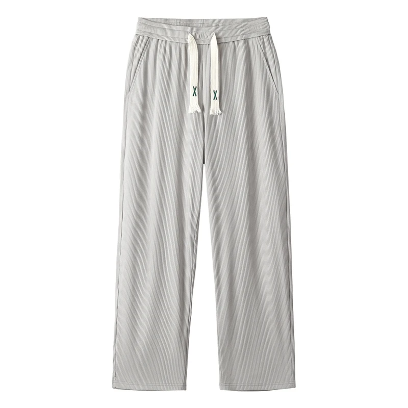 Spring Autumn Casual Trouser Versatile Men Loose Fit Athletic Fashion High Street Thick Pant Elastic Waist Drawstring Sweatpants
Spring Autumn Casual Trouser Versatile Men Loose Fit Athletic Fashion High Street Thick Pant Elastic Waist Drawstring Sweatpants